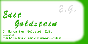 edit goldstein business card